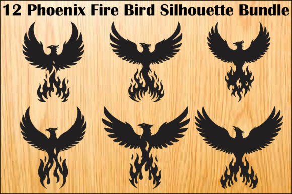 Download Phoenix Fire Bird SVG Bundle - Phoenix Collection