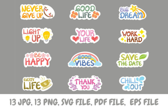 Download Collection Cute Positive Quote Sticker - Positive Collection