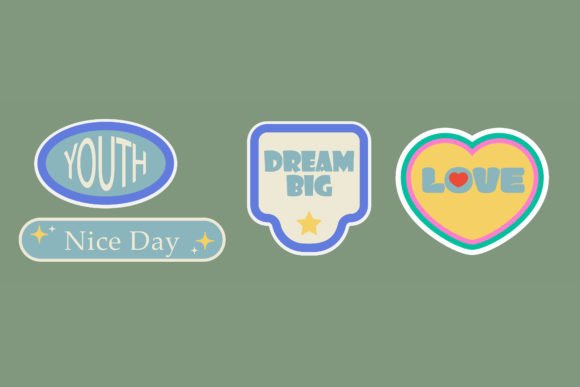 Download Colorful Positive Quote Sticker Set - Positive Collection