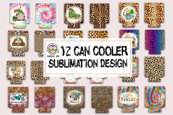 Download Can Cooler Sublimation Designs Bundle - Premium Resources