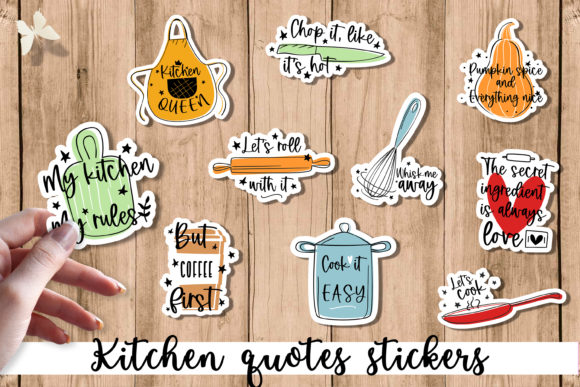 Download Kitchen Quotes Printable Cricut Stickers - Printable Collection