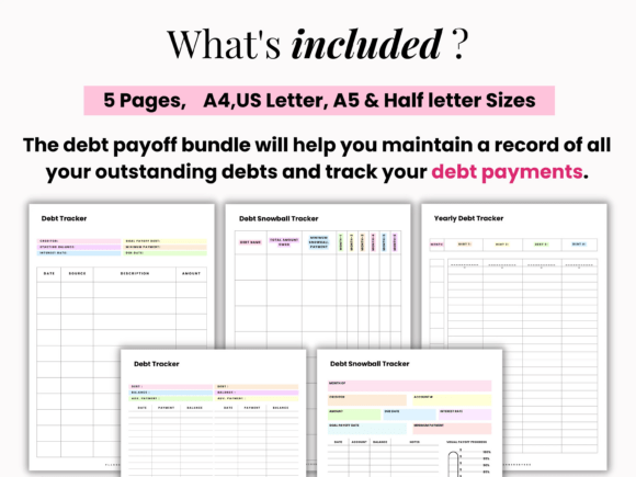 Download Debt Payment Tracker Printable , Debt - Printable Collection